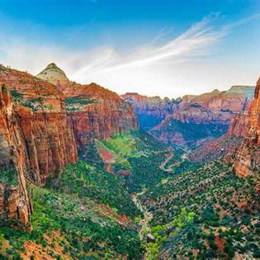 Zion National Park canyon view